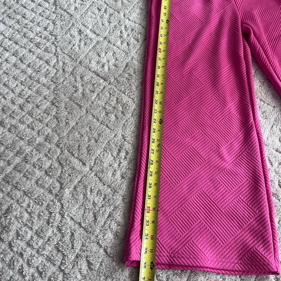 Pink Textured Two-Piece Lounge Set - Picture 8 of 9